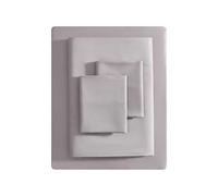 Vera Wang Set di lenzuola king size, lussuoso set di biancheria da letto in rasatello di cotone, 800 fili, morbida e liscia (prugna, king size)