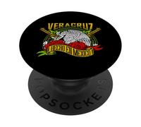 Veracruz México Souvenir Mexican Vacation Matching Family PopSockets PopGrip Adesivo