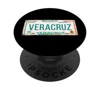 Veracruz - Xalapa Mexico License Plate Travel Vacation Beach PopSockets PopGrip Adesivo