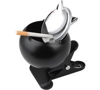 Veraing 1 PEZZI di Posacenere per Esterni, Posacenere per Il Giardino,Balcone Posacenere Vento,Terrazza, per Serraggio,Coppa Storm Mesh con Funzione di Bloccaggio,All'aperto,Morsetto Mesh Cup,A
