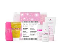 Veralab Easy Beauty Routine per Pelle Sensibile, Travel Kit Skincare Completa con Acqua Micellare, Detergente More Soft, Crema Viso Zero Stress, Maschera Viso Relaxing Oil Mask, Fascia Struccante