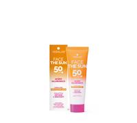 Veralab - Solari FACE THE SUN ACIDO IALURONICO - Crema viso SPF50 con attivi antiage e idratanti - Protezione solare viso