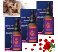 VERAMY Enhanced Model Secret Drops, Secret Drops for Strong Men, Secret Happy Drops for Strong Men,Desire Fusion Passion Elixir, Enhancing Sensitivity & Pleasure (3pcs)