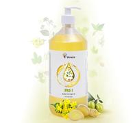 Verana Olio per Massaggi PRO-1, Professionale Neutro, Inodore, 100% Naturale, Vegano, per Corpo, Viso, Capelli, Unghie, Piedi, Orecchie, Smagliature, Anti-cellulite (1L)