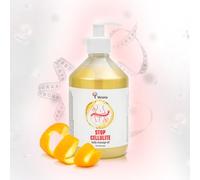 Verana Olio per Massaggio corpo Stop Cellulite, cosmetico naturale per tutti i tipi di pelle, anticellulite, efficace nei programmi di modellamento del corpo, aromaterapia (500ml)