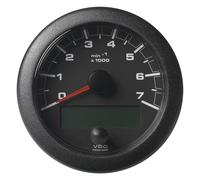 Veratron Manometro OceanLink NMEA 2000 Tachimetro 7000 RPM Quadrante Nero Bezel