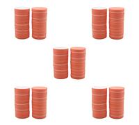 VERAWE 100 pezzi 125 mm tamponi lucidanti spessi 5 pollici spugna lucidatrice per auto depilazione