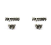 VERAWE 24 Pezzi Metallo Viti Testa Sferica Esagonale Per 144001 144002 124016 124017 124018 124019 Accessori Ricambi Auto RC