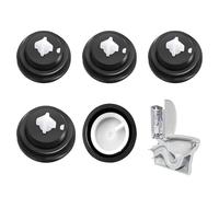 Verazquy 5 rondelle di ricambio in gomma per valvola a sfera, kit di rondelle a diaframma per cassetta del water.