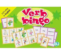 Verb bingo: Let' s play in English