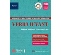 Verba iuvant. Materali di lavoro. Con repertori lessicali. Per le Scuole superiori. Con e-book. Con espansione online (Vol. 1)