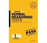 Verbal Reasoning Tests - How to pass Verbal Reasoning tests: 1 (Testing Series) by Richard McMunn (2012) Paperback