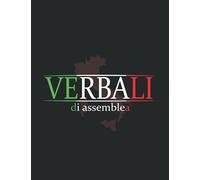 Verbali di Assemblea: 100 Pagine Numerate | Formato A4