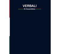 Verbali di Assemblea: Registro di 120 pagine numerate