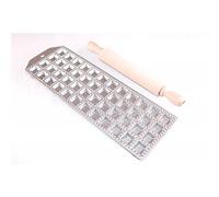 VERBANIA SHOP - Raviolatore da Quadro 48 Posti con Rullo cm. 28x10, Raviolo 1,6x1,6