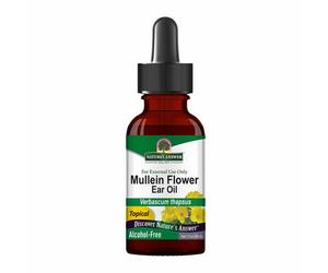 Verbasco Fiore Orecchio Olio senza Alcool 29.6ml By Nature's Answer