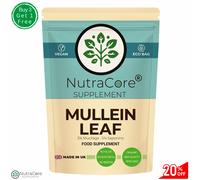 Verbasco Foglia Pillole 500mg Alto Forza Pulire Naturale Integratore Vegani