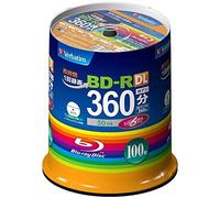 Verbatim 1Time Registrazione Blu-Ray Disco Bd-R 50Gb 100 Pezzi Bianco Stampa New