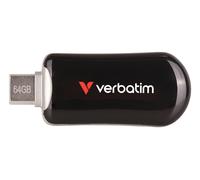 Verbatim - 30224 unità flash USB 64 GB USB tipo-C 3.2 Gen 1 (3.1 Gen 1) Nero - SPEDIZIONE GRATUITA
