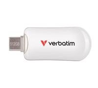 Verbatim 30231 unitÃ flash USB 512 GB USB tipo-C 3.2 Gen 1 [3.1 Gen 1] Bianco (