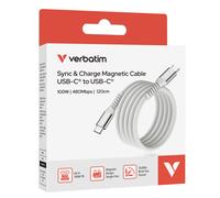 VERBATIM - 31854 - Verbatim - Cavo USB-C to USB-C 100W - Grigio - 31854 - 120cm - VERB31854 - Conf. da 1 Pz. - 31854
