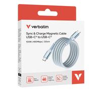 VERBATIM - 31856 - Verbatim - Cavo USB-C to USB-C 100W - Blu - 31856 - 120cm - VERB31856 - Conf. da 1 Pz. - 31856