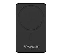 Verbatim 32227 power bank con ricarica wireless, 5V, 10000mAh, nero