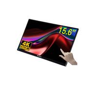 Verbatim 32238 Monitor PC 39,6 cm (15.6") 3840 x 2160 Pixel 4K Ultra HD LCD Touch screen Nero