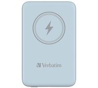 Verbatim 32247 power bank con ricarica wireless, 5V, 10 000mAh, blu