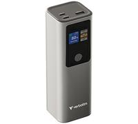 Verbatim 32269 power bank con display, Charge 'n' Go, 32269, 27000mAh, grigio