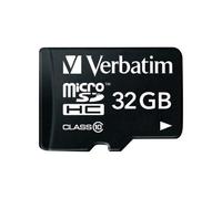 Verbatim Premium microSDHC Card - 32Gb - classe 10 - 44013