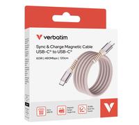 VERBATIM - 38153 - Verbatim - Cavo USB-C to USB-C - Rosa - 31853 - 120cm - VERB31853 - Conf. da 1 Pz. - 38153