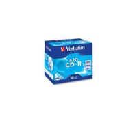 VERBATIM - 43327 - CD-R, 52X, CUSTODIA A GIOIELLO, X10