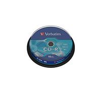 Verbatim 43437 CD-R 80/700MB 52 x 10 Pack Extra Protection Azo - Dischi stampabili