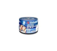 VERBATIM - 43512 - DVD+R MEDIA, STAMPABILE, 50 PEZZI, SPINDLE