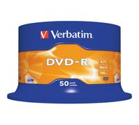 Verbatim 43548 DVD-R Argento Matt 16x 4.7GB - Confezione Da 50