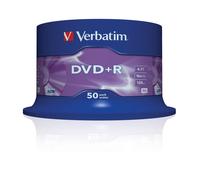 Verbatim 43550 4.7GB 16x DVD+R Argento Opaco - Confezione Da 50