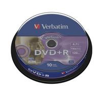 Verbatim 43576 DVD+R, 4.7 Gb, 16x, LightScribe, Spindle, 10 Pezzi