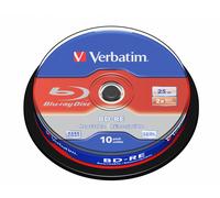VERBATIM 43694 BD-RE SL 25GB 2x 10 Pack Spindle