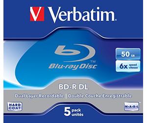Verbatim 43747 Blu-ray registrabile (BD-R) - Confezione da 1