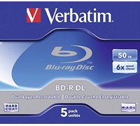 Verbatim 43748 Blu-ray registrabile (BD-R), Confezione da 5