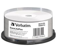 Verbatim 43750 BD-R DL 50GB 6X Discrivibili Stampabili 25pz