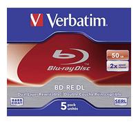 Verbatim 43760 Blu-ray riscrivibile (BD-RE) - Confezione da 5