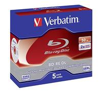 Verbatim 43760 Blu-ray riscrivibile (BD-RE) - Confezione da 5