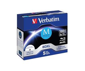 Verbatim 43834 BD-R XL Blu-Ray Registrabile (BD-R) - Confezione da 5