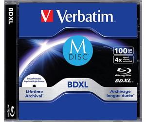 VERBATIM 43834 BLU-RAY BD-R 100 GB 4X JC5