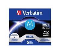 Verbatim 43834 disco vergine Blu-Ray BDXL 100 GB 5 pz (Verbatim M-DISC BD-R 4x 1