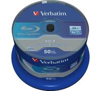 Verbatim 43838 BD-R da 25 GB, 6X, 50 Pezzi