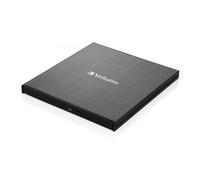 Verbatim 43888 lettore di disco ottico Blu-Ray DVD Combo Nero (VERBATIM EXTERNAL SLIMLINE BLU-RAY WRITER ULTRA HD 4K USB3.1)