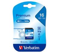 VERBATIM - 43962 - Verbatim - Scheda SDHC Classe 10 - 43962 - 16GB - VERB43962 - Conf. da 1 Pz.